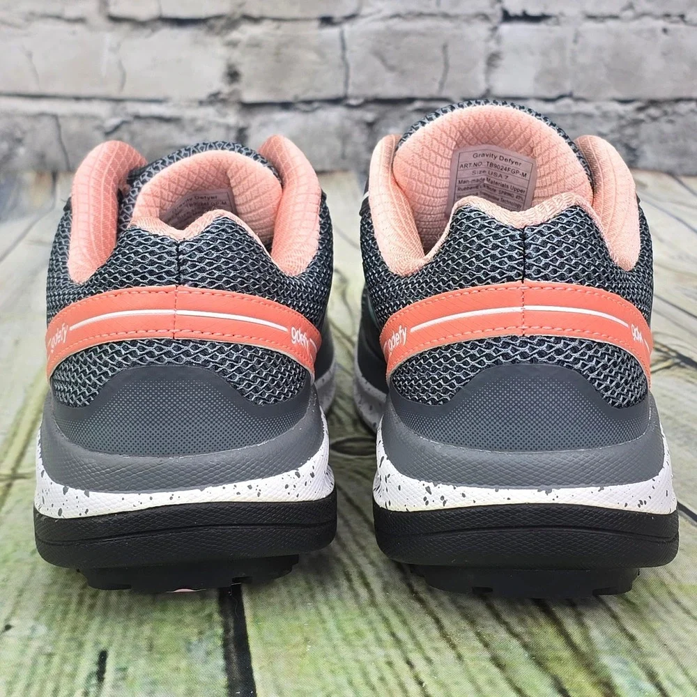 Gravity Defyer G-Defy Womens Size 7 Grey Pink Athletic Walking Shoes TB9024FGP-M - Picture 5 of 9